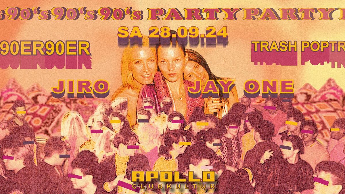 SA 28.09 \u2022 90er PARTY \u2022 Club Apollo Aachen