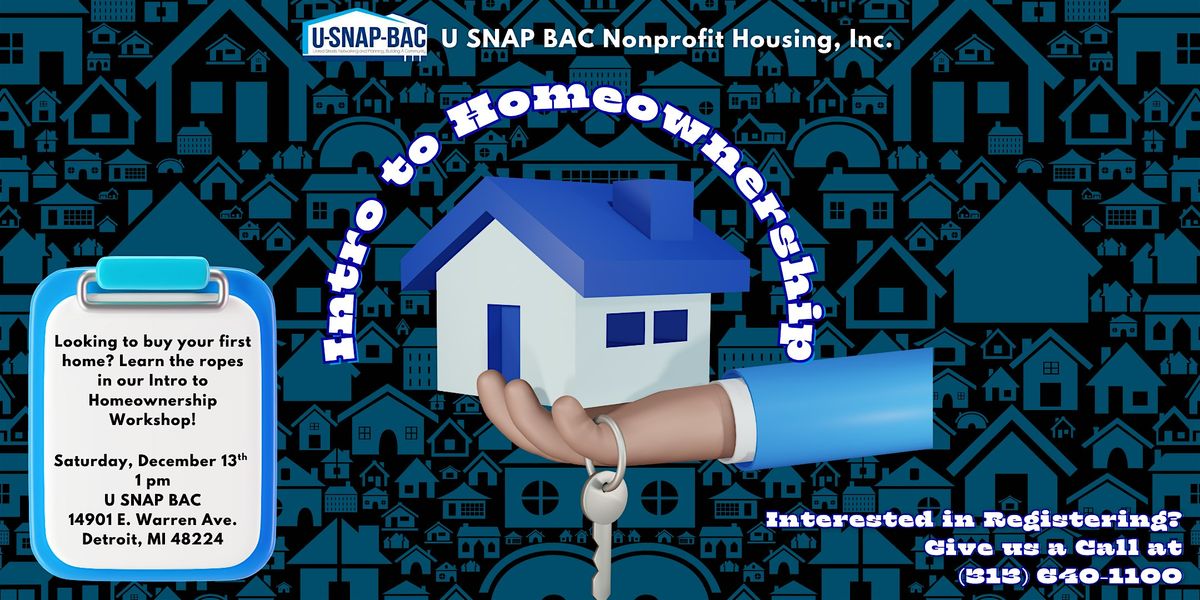 Intro to Homeownership