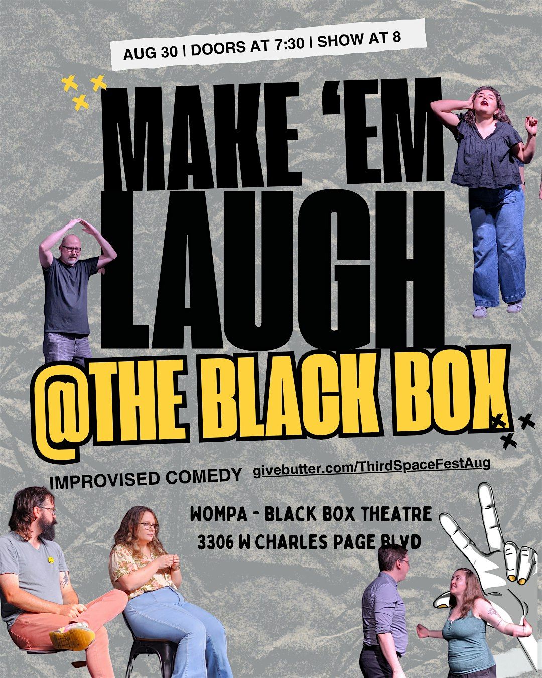 Make Em Laugh at the Black Box | Improv Comedy