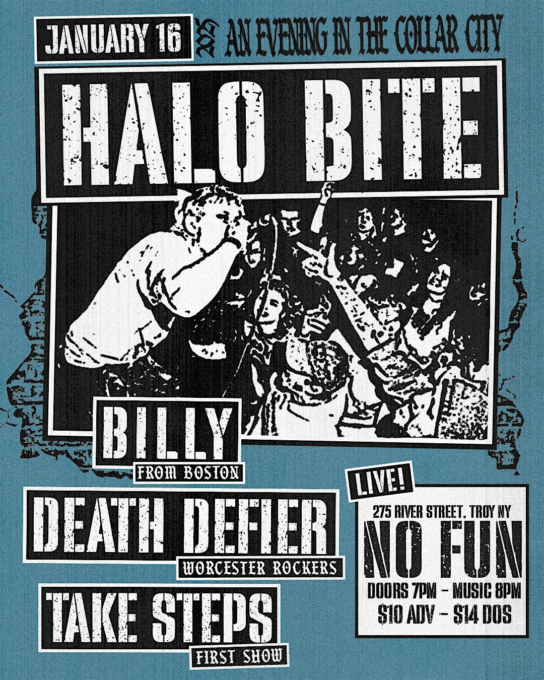 Halo Bite\/ BILLY\/ Death Defier\/ Take Steps