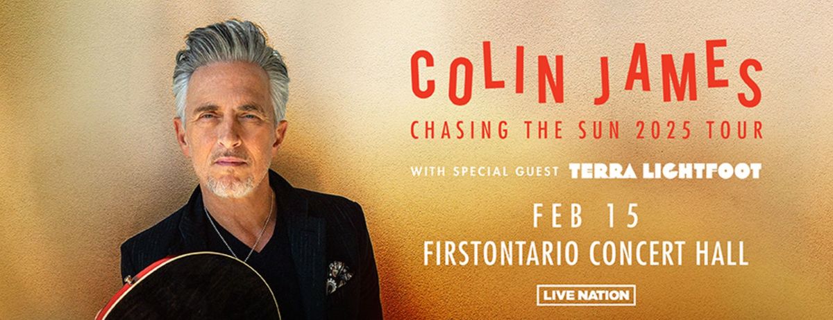 Colin James at FirstOntario Concert Hall