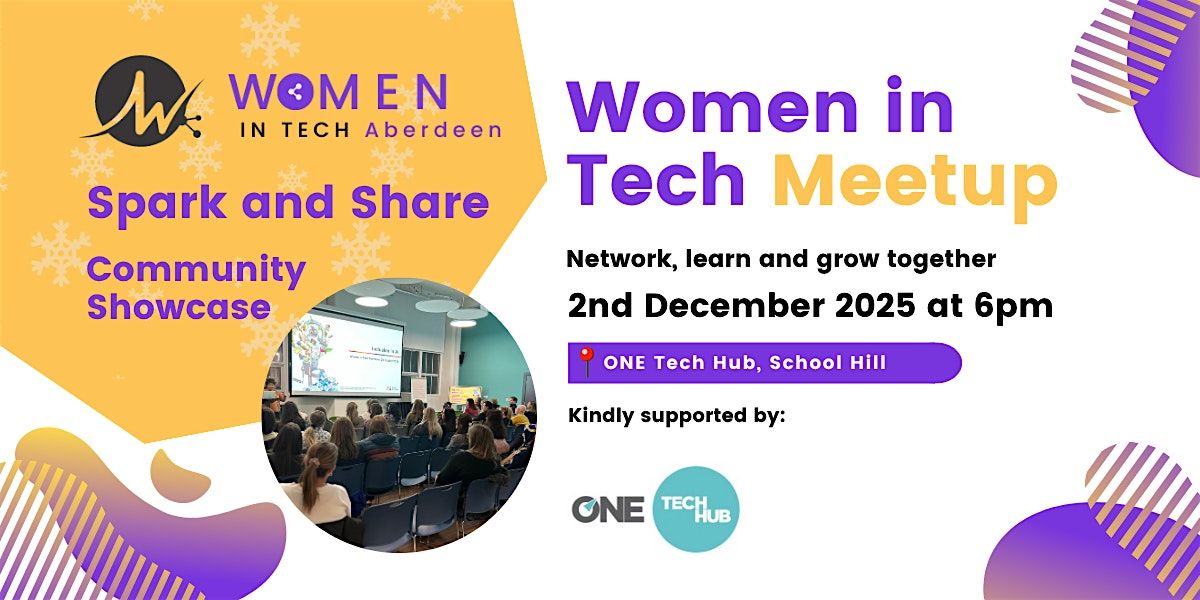 Spark & Share: WiT Aberdeen Community Showcase
