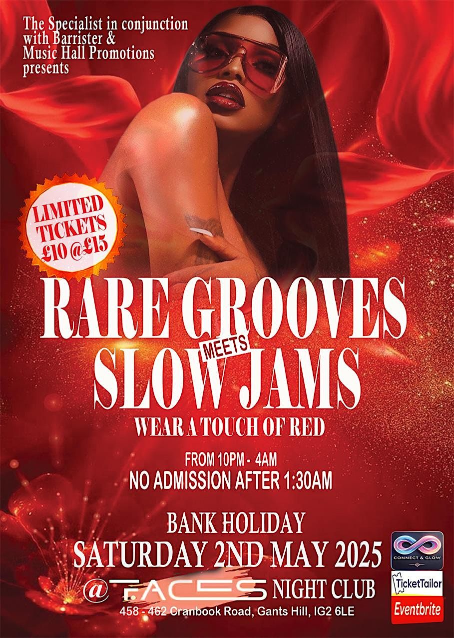 RARE GROOVES MEETS SLOW JAMS
