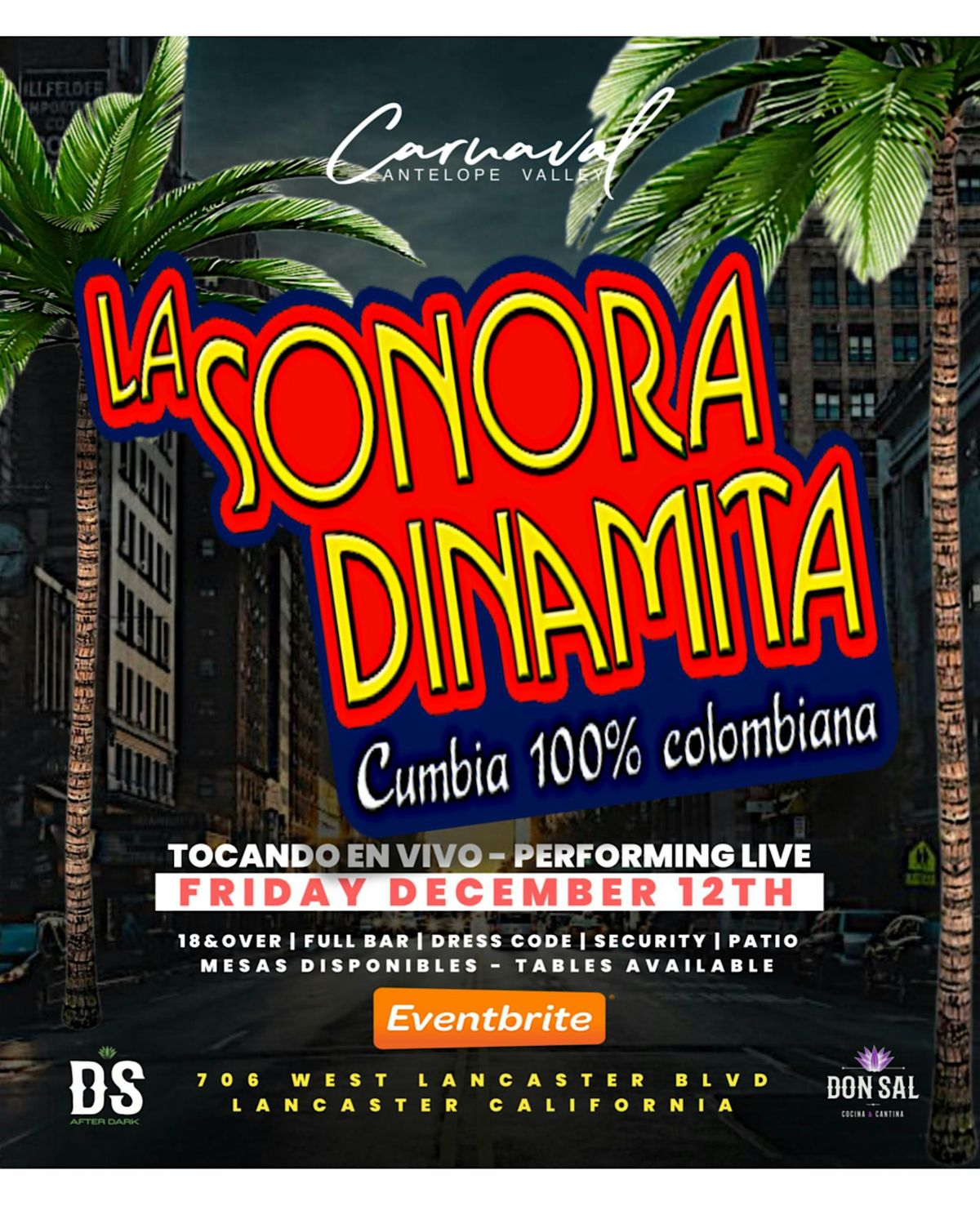 La Sonora Dinamita Live in Lancaster