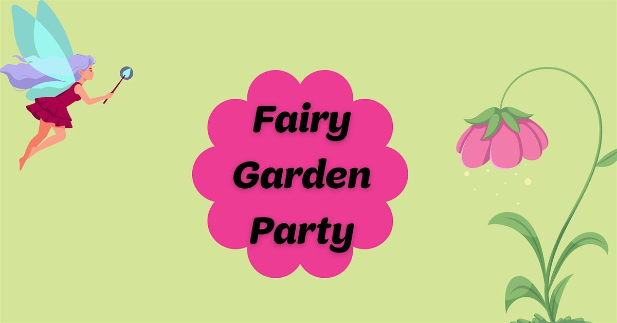 Fairy Garden Party with Girl Scouts in Keene, NH