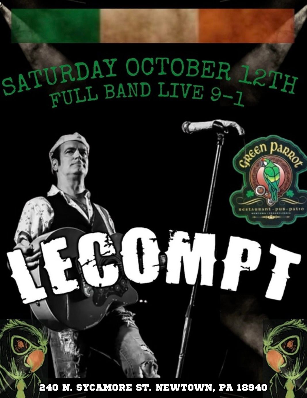 LECOMPT BAND Live at the PARROT! 