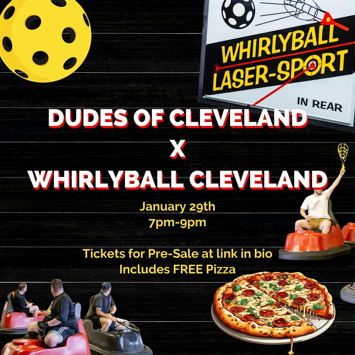 Dudes Of Cleveland X Whirlyball