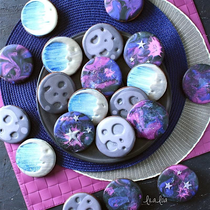 Stars and Moon Cookie Design Masterclass