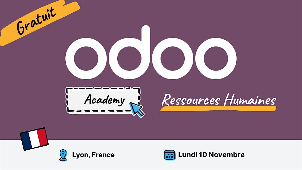 Odoo Academy Ressources Humaines - Lyon