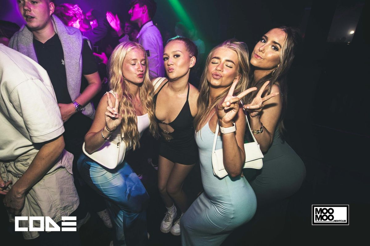 CODE Friday 15th May At MooMoo!