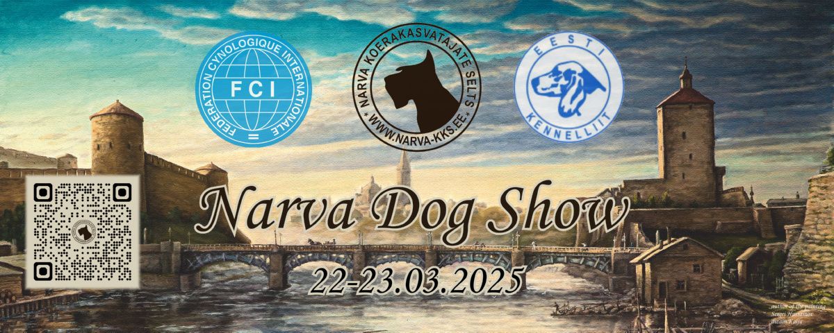 Narva Dog Show 22-23.03.2025 2\u0445CACIB