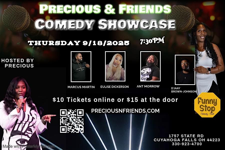 Precious & Friends Comedy Showcase