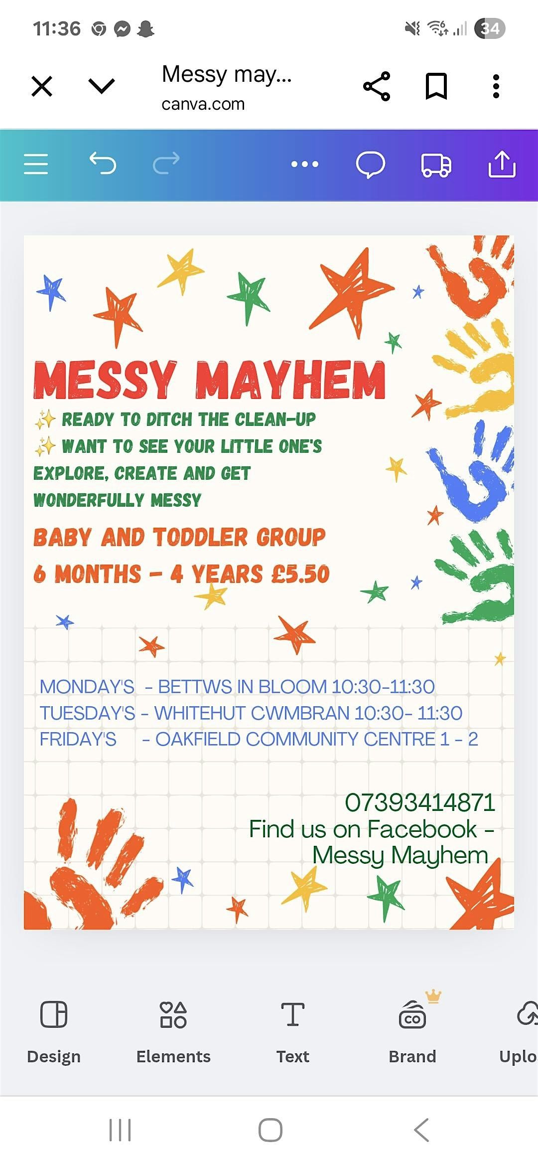 Messy Mayhem - Baby and toddler
