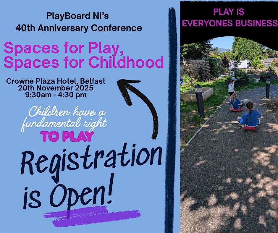 \u201cSpaces for Play, Spaces for Childhood\u201d