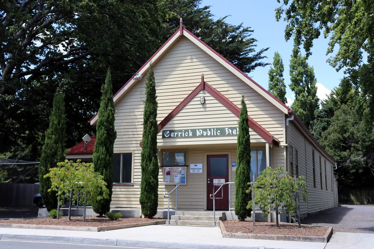 Festival of Small Halls Summer Tour 2025 - Carrick Public Hall, TAS, Panninher & Pallitore Country