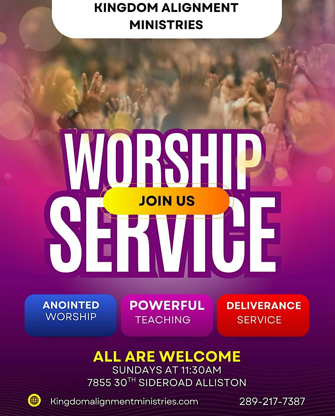 Pentecostal Church Service