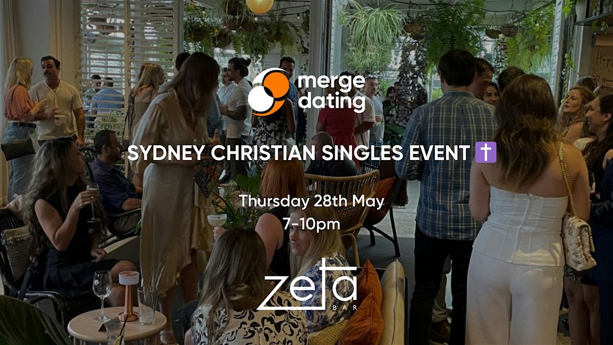 Sydney Christian Singles Event | Zeta Bar | Thursday 28th May
