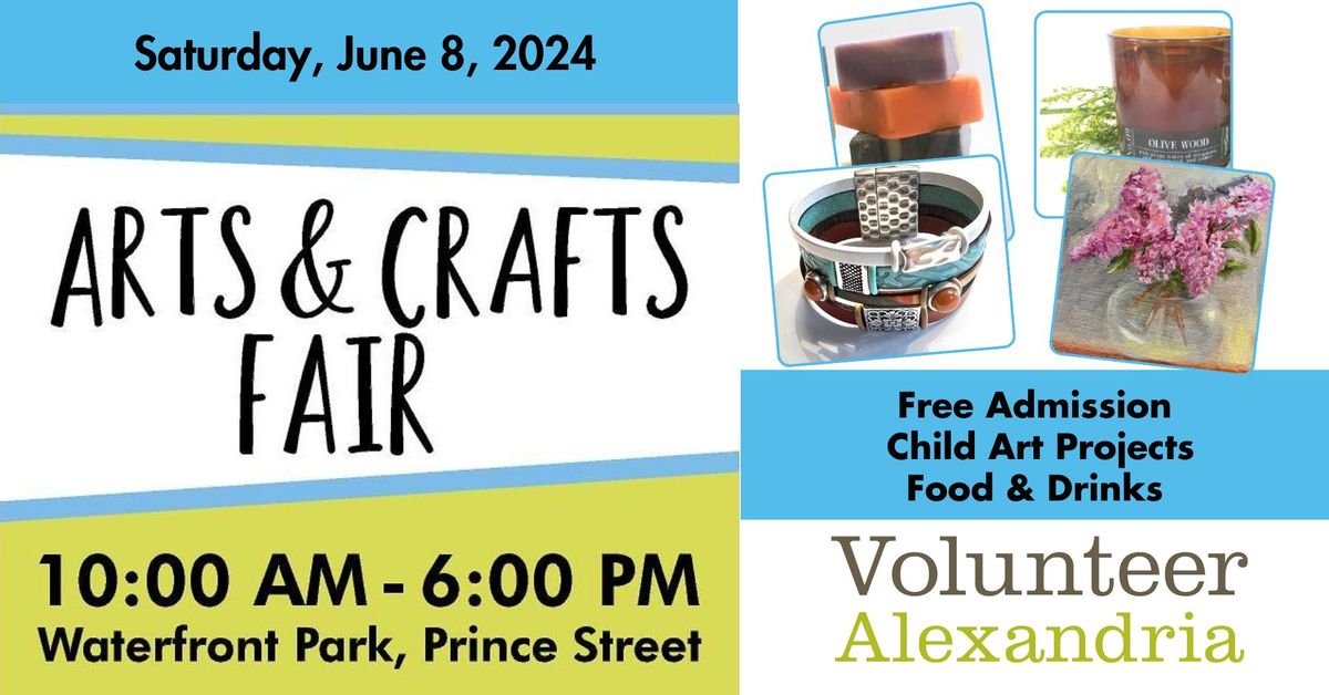 Arts & Crafts Fair - June 8. 2024
