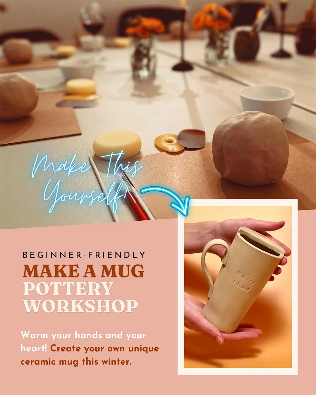 DIY Ceramic Travel Mug | Pottery Workshop