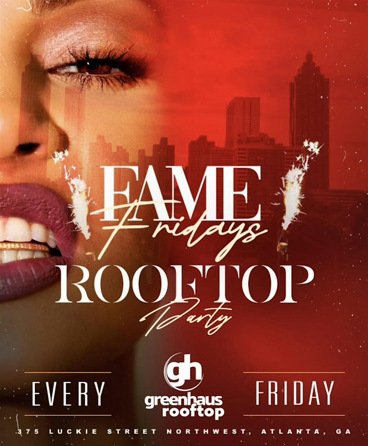 FAME FRIDAY'S AT GREENHAUS ROOFTOP