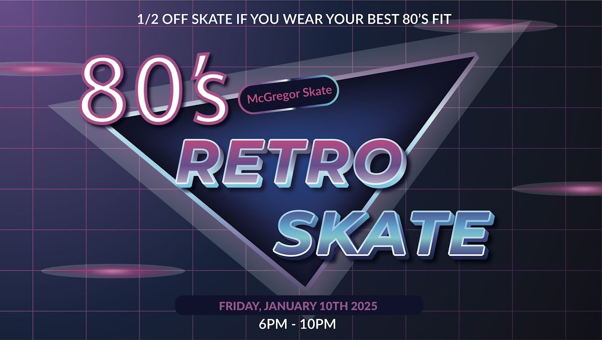 McGregor Skate 80's Retro Skate