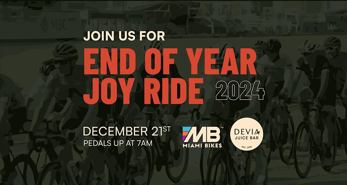 End Of The Year Joy Ride - Miami Bikes x Devia Juice Bar