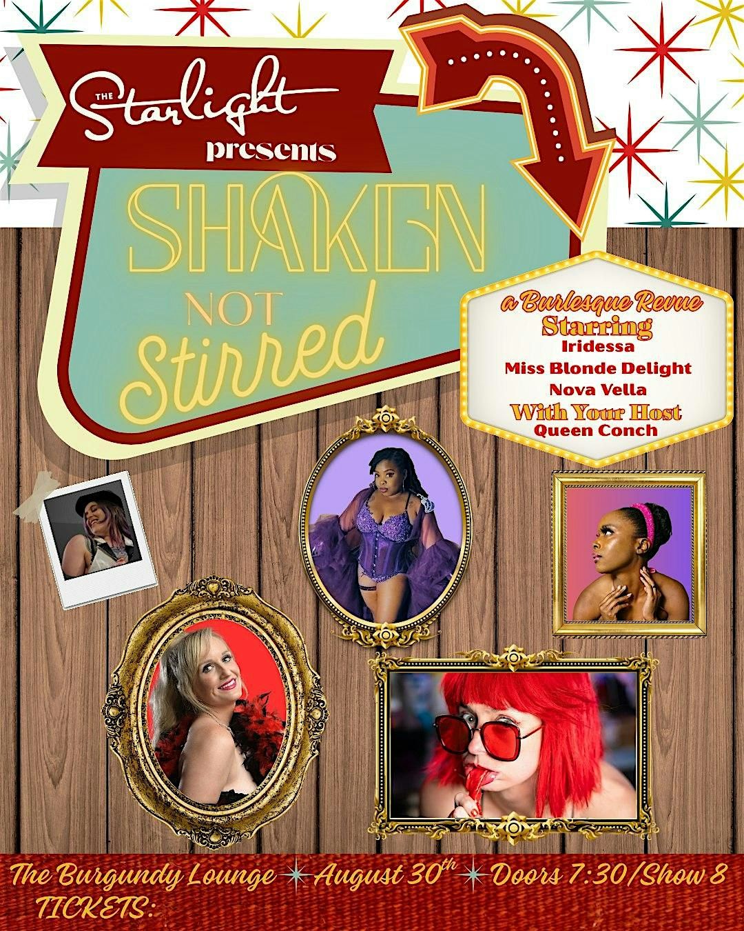 Shaken Not Stirred: A Burlesque Revue