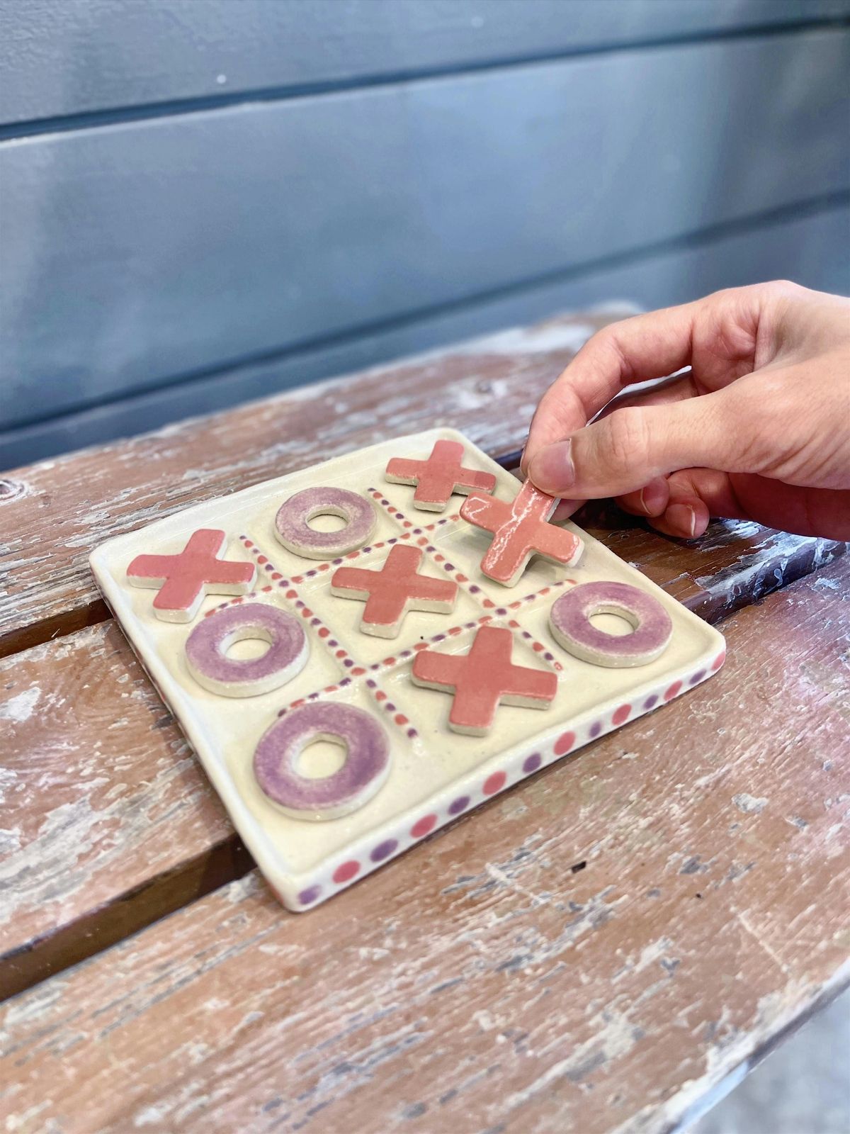 Pottery Workshop - Tic Tac Toe Board