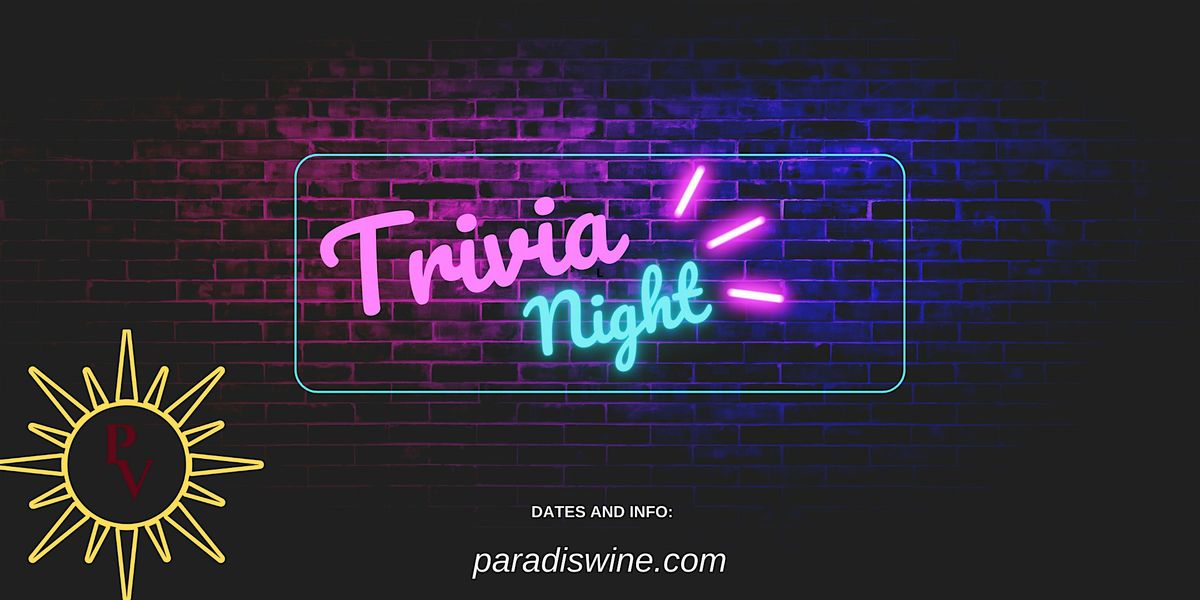 Copy of Trivia Night