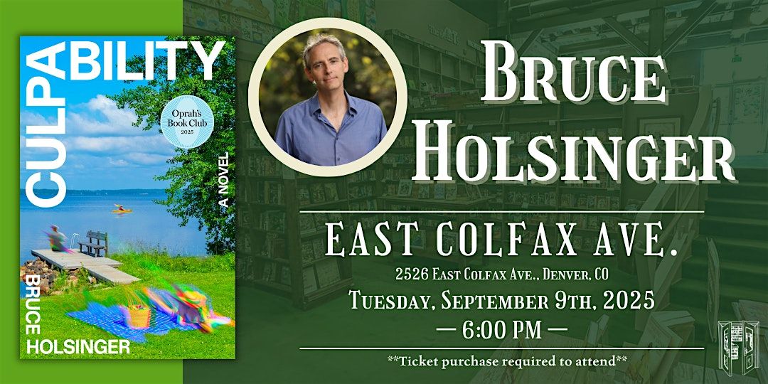Bruce Holsinger Live at Tattered Cover Colfax