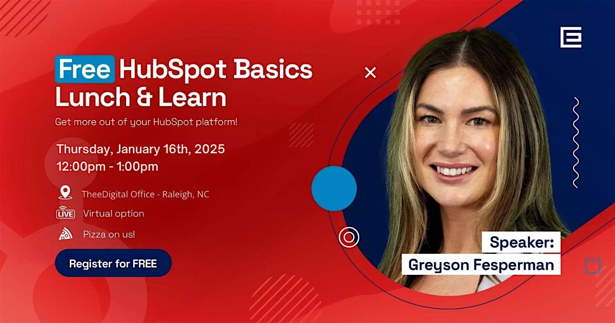 Free HubSpot Basics Training