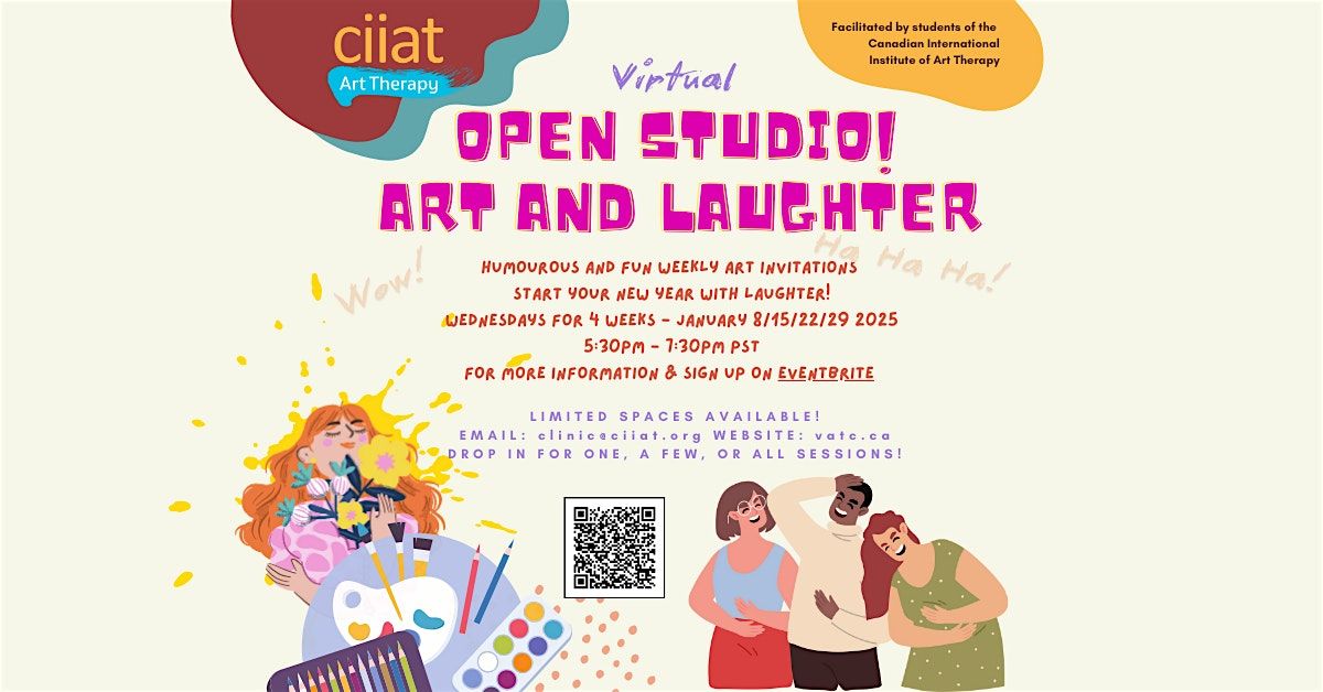 Art & Laughter Open Studio: A Joyful Creative Connection