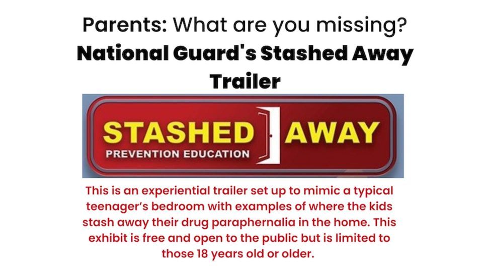 National Guard's Stashed Away Trailer