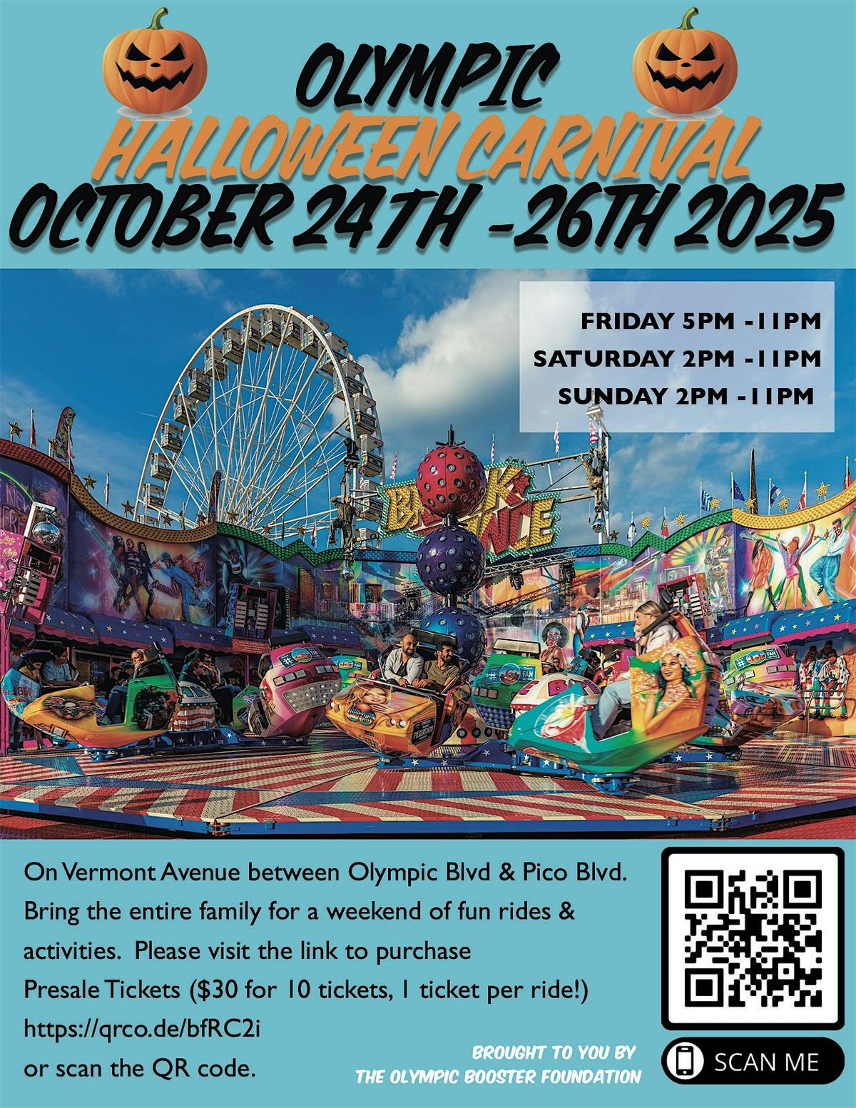 OLYMPIC HALLOWEEN CARNIVAL