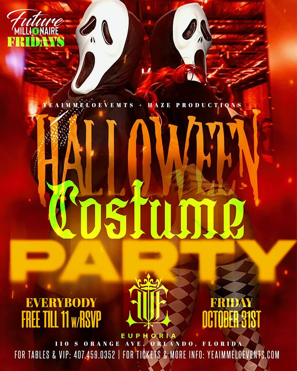 Future Millionaire Fridays - Halloween Costume Party