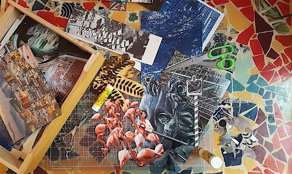 Atelier collage pour f\u00eater le printemps !