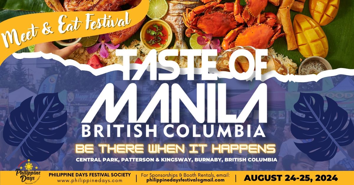 Taste of Manila - British Columbia