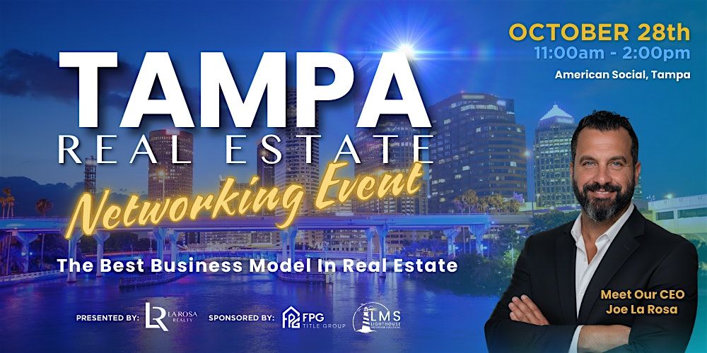 The Best Business Model in Real Estate \u2013 Tampa Networking Event