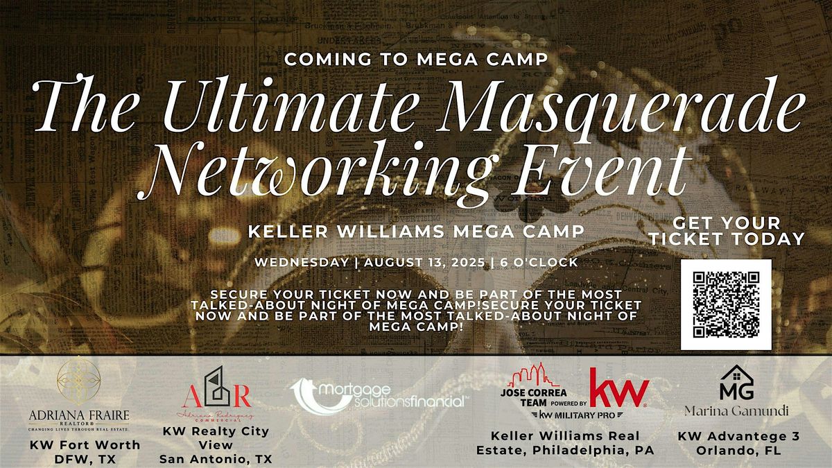Luxury & Leverage: A Masquerade Mixer for Top Producers