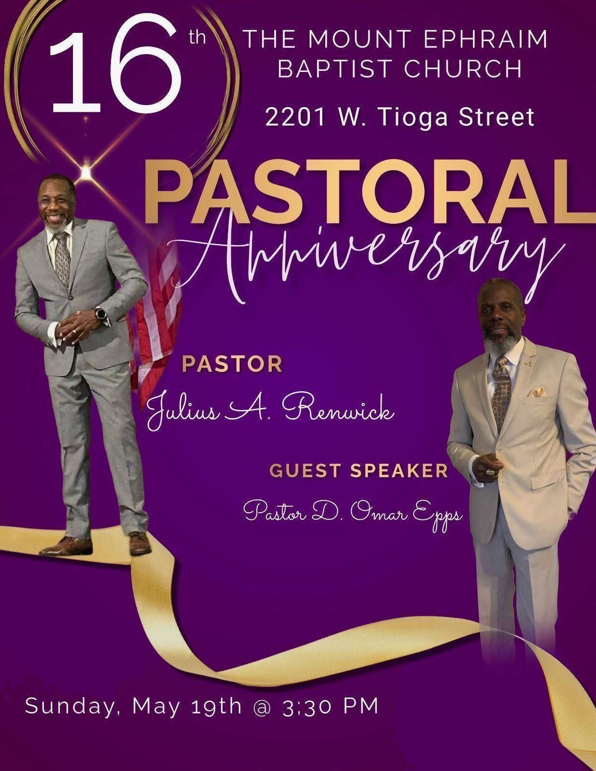 16th Pastoral Anniversary