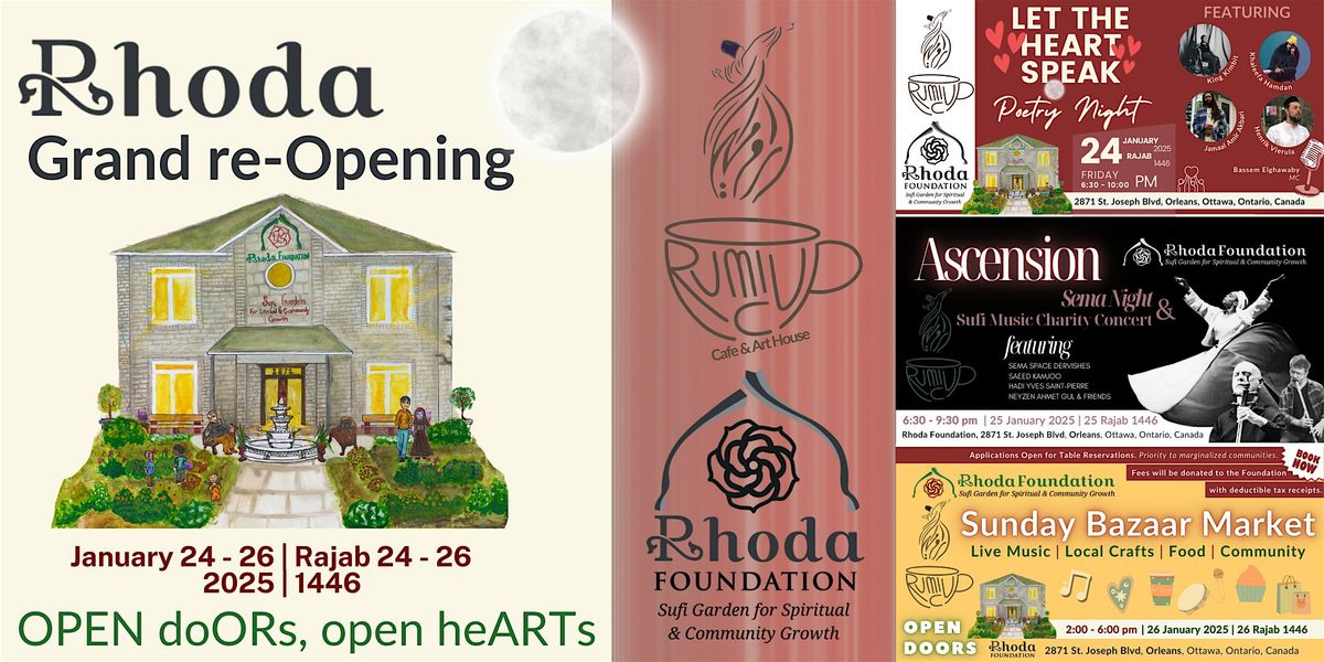 Rhoda Foundation Grand re-Opening Weekend