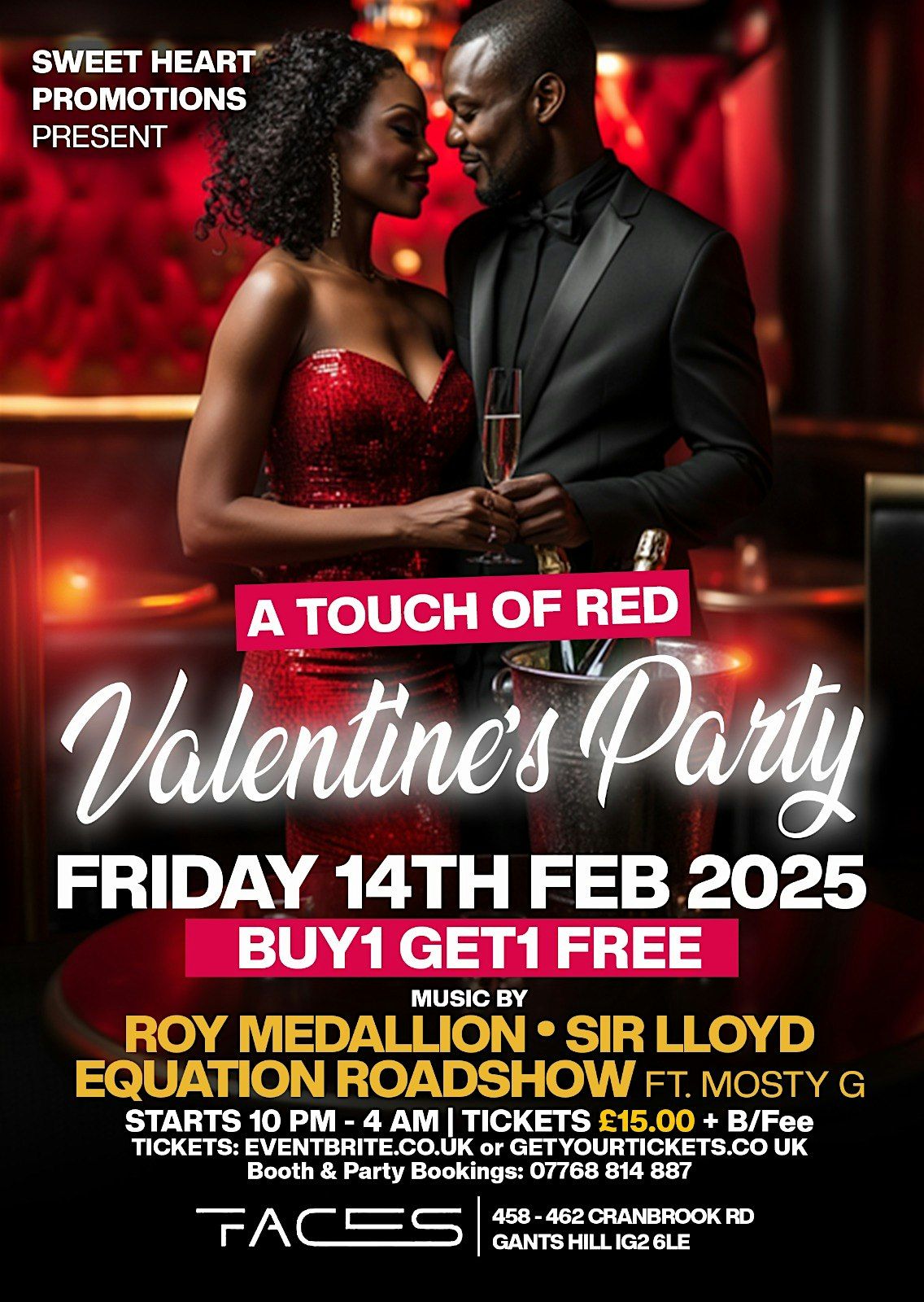 VALENTINE'S PARTY WITH A TOUCH OF RED