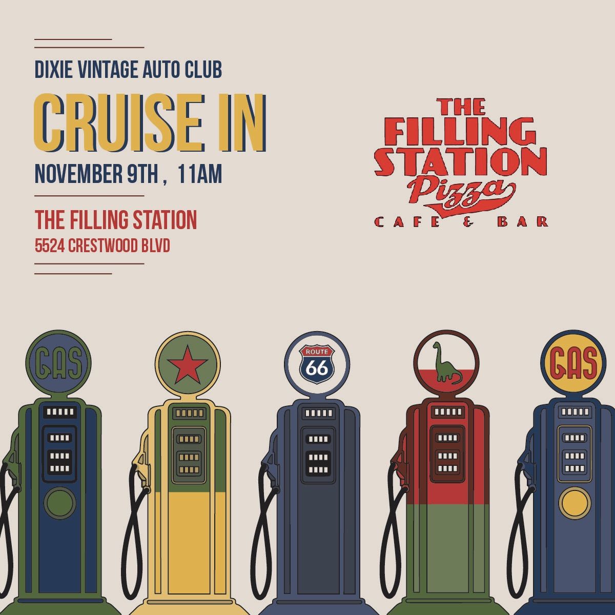 The Filling Station Cruise In  