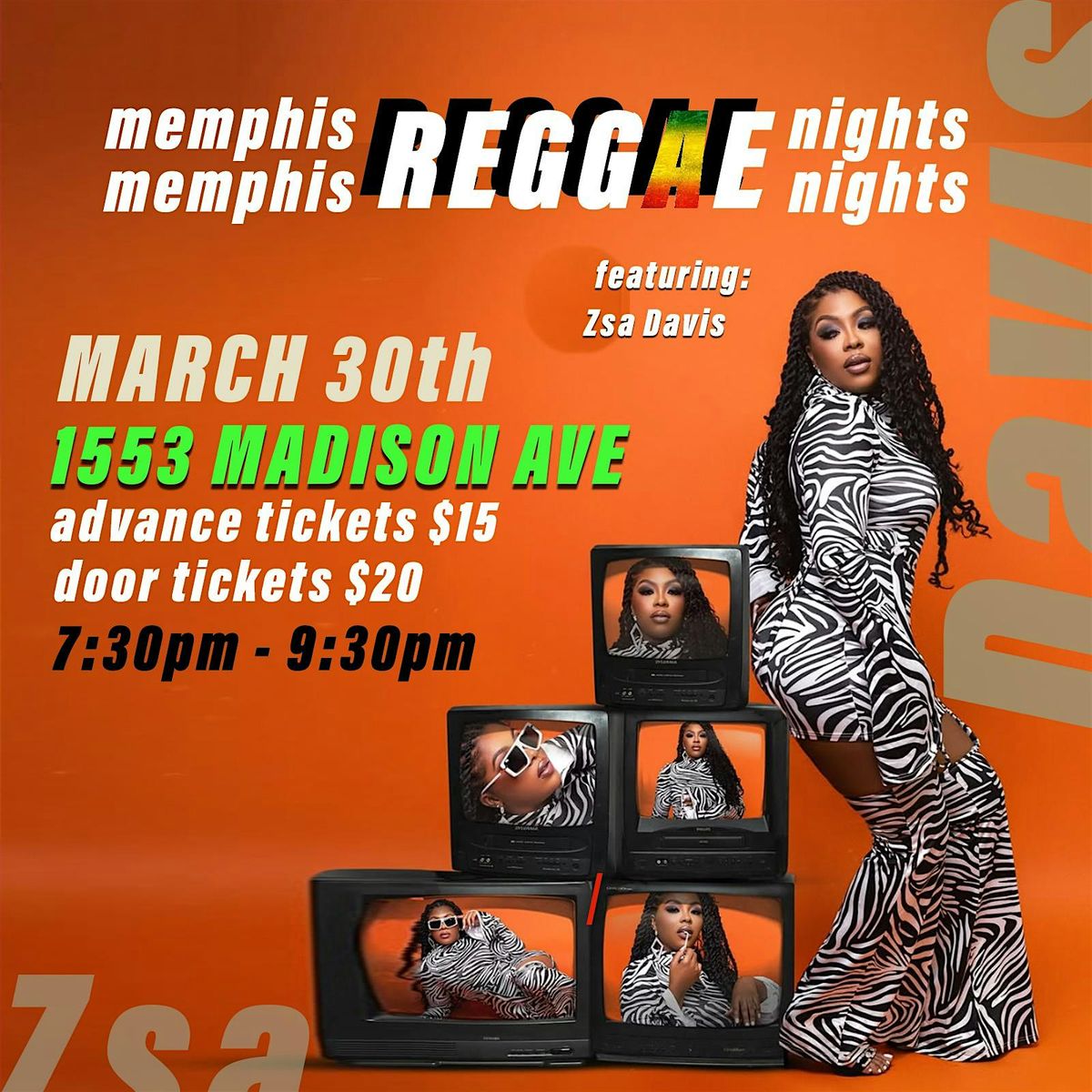 Memphis Reggae Nights ft. Zsa Davis