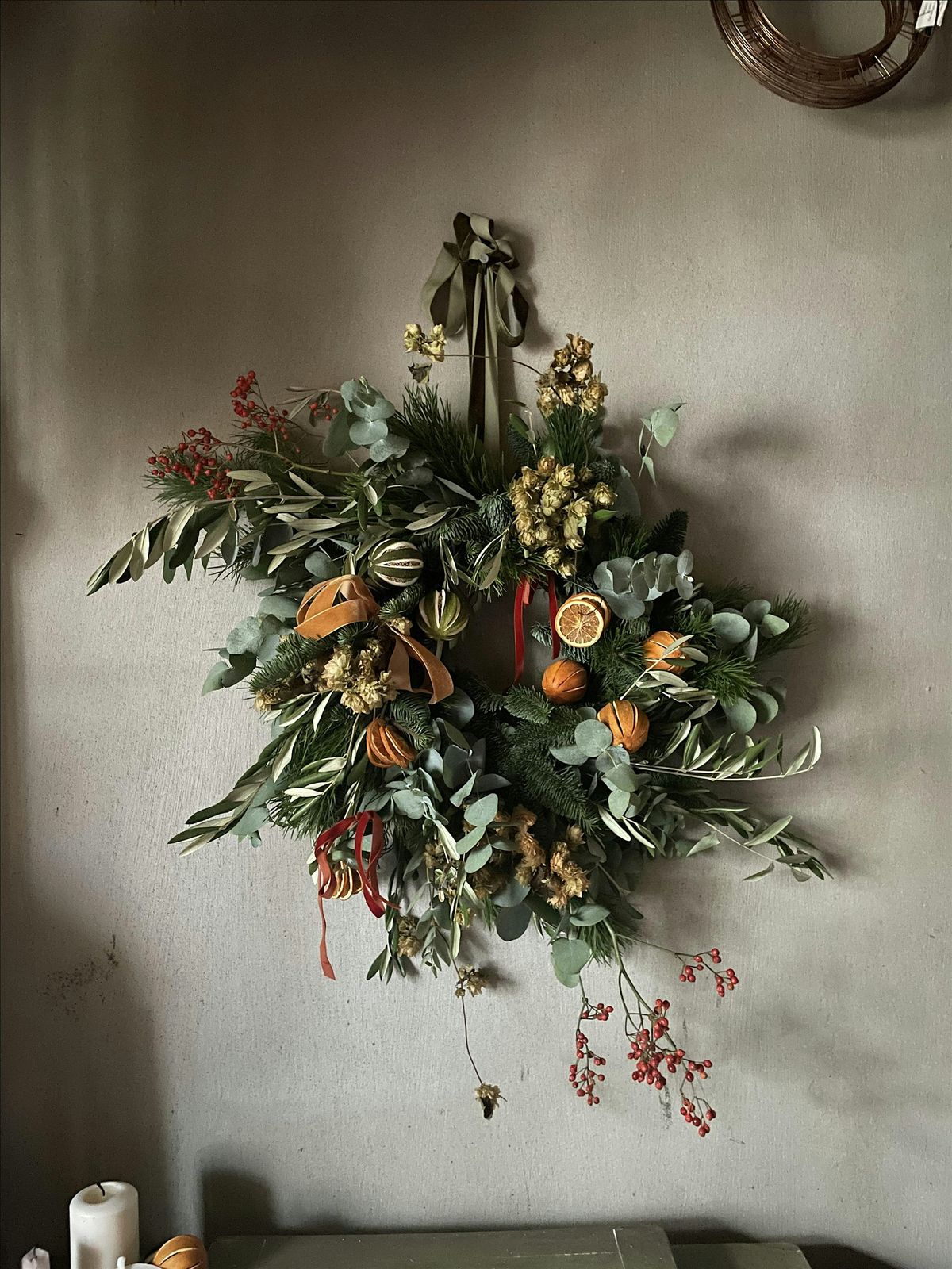 Maven Session: Wreath Workshop with Gathered Floral