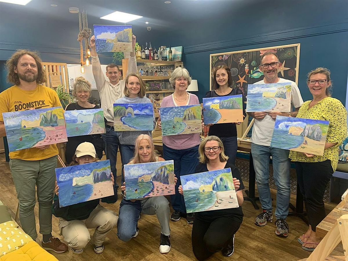 Paint along art class - private art lesson for groups\/celebrations\/events