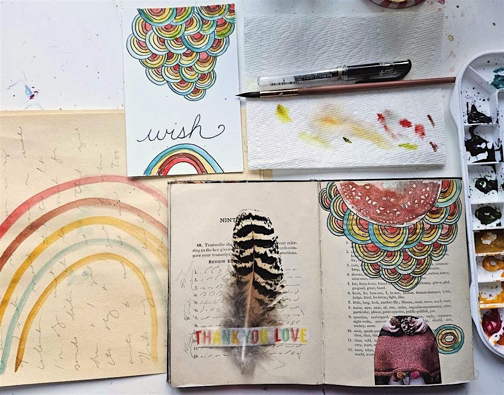 Watercolours for Wellness: New Year Wishes with Watercolour