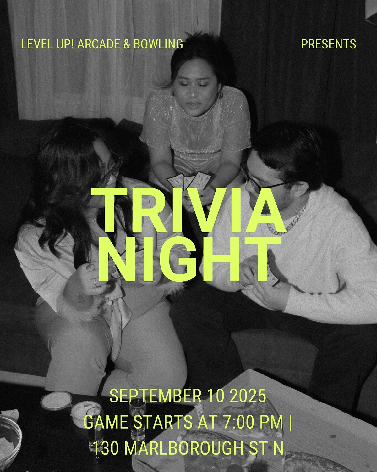 Trivia Night at Level Up! Arcade & Bowling