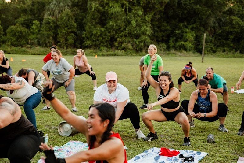 Outdoor Bootcamp At Playa Bowls Weston