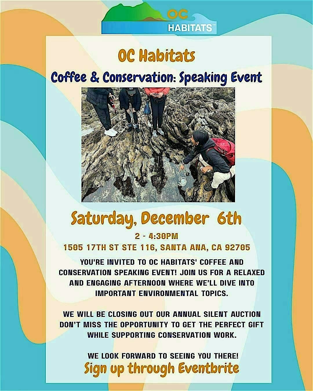 OC Habitats Coffee & Conservation Speaking Event
